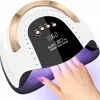 268W UV LED Nail Dryer Lamp for Professional Nails Curing Gel Polish UV Lamp Drying Light with 57Pcs Beads Automatic Sensor 2 - Naturesknit Merch kf S247ce6c1d6614e9cbbb212fa716a20bdp - Naturesknit Merch
